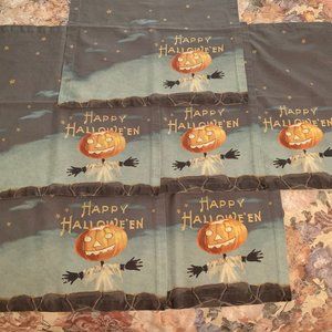Williams Sonoma "Happy Halloween" napkins
